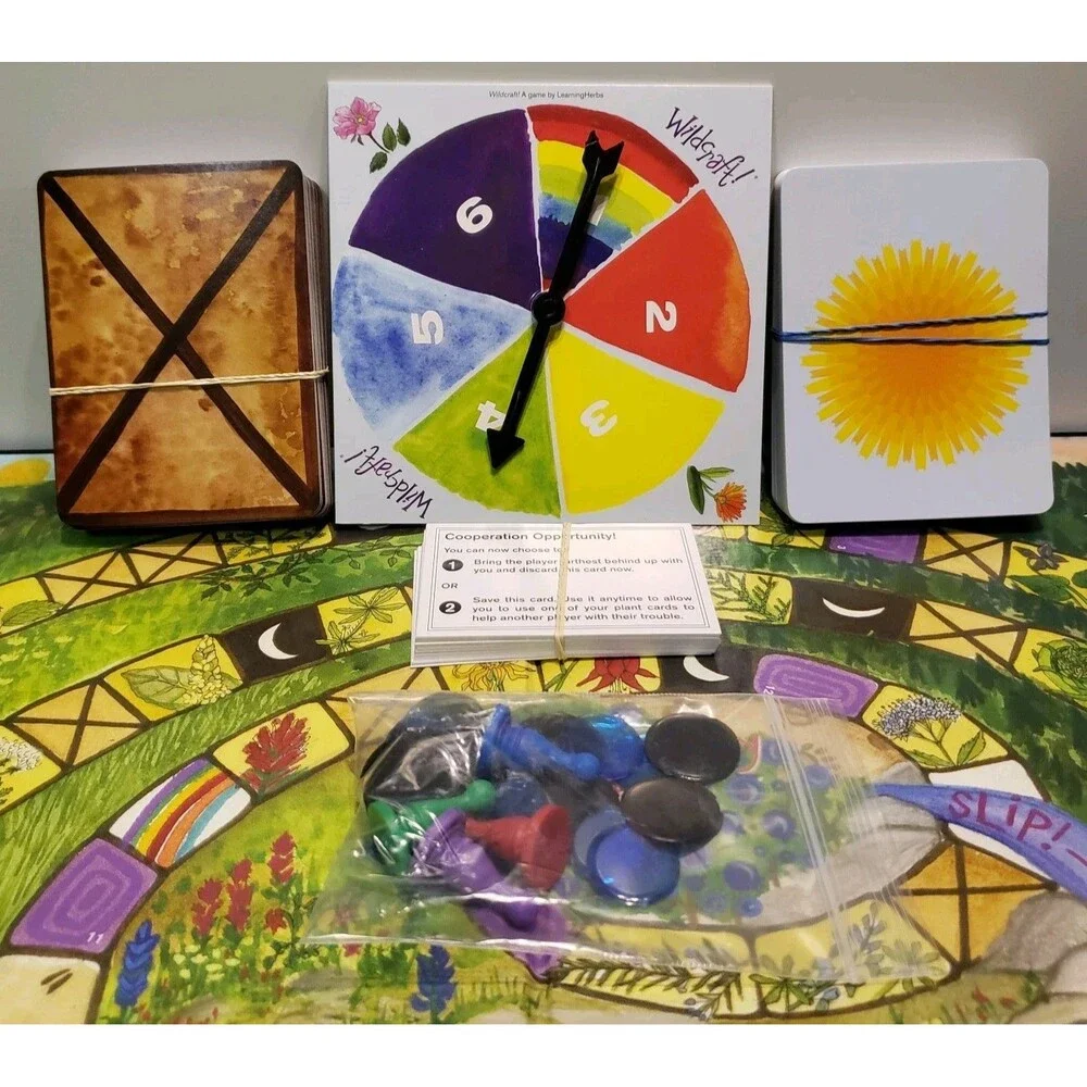 Wildcraft! Board Game Learning Herbs An Herbal Adventure Family Fun 2020 Ages 4+
